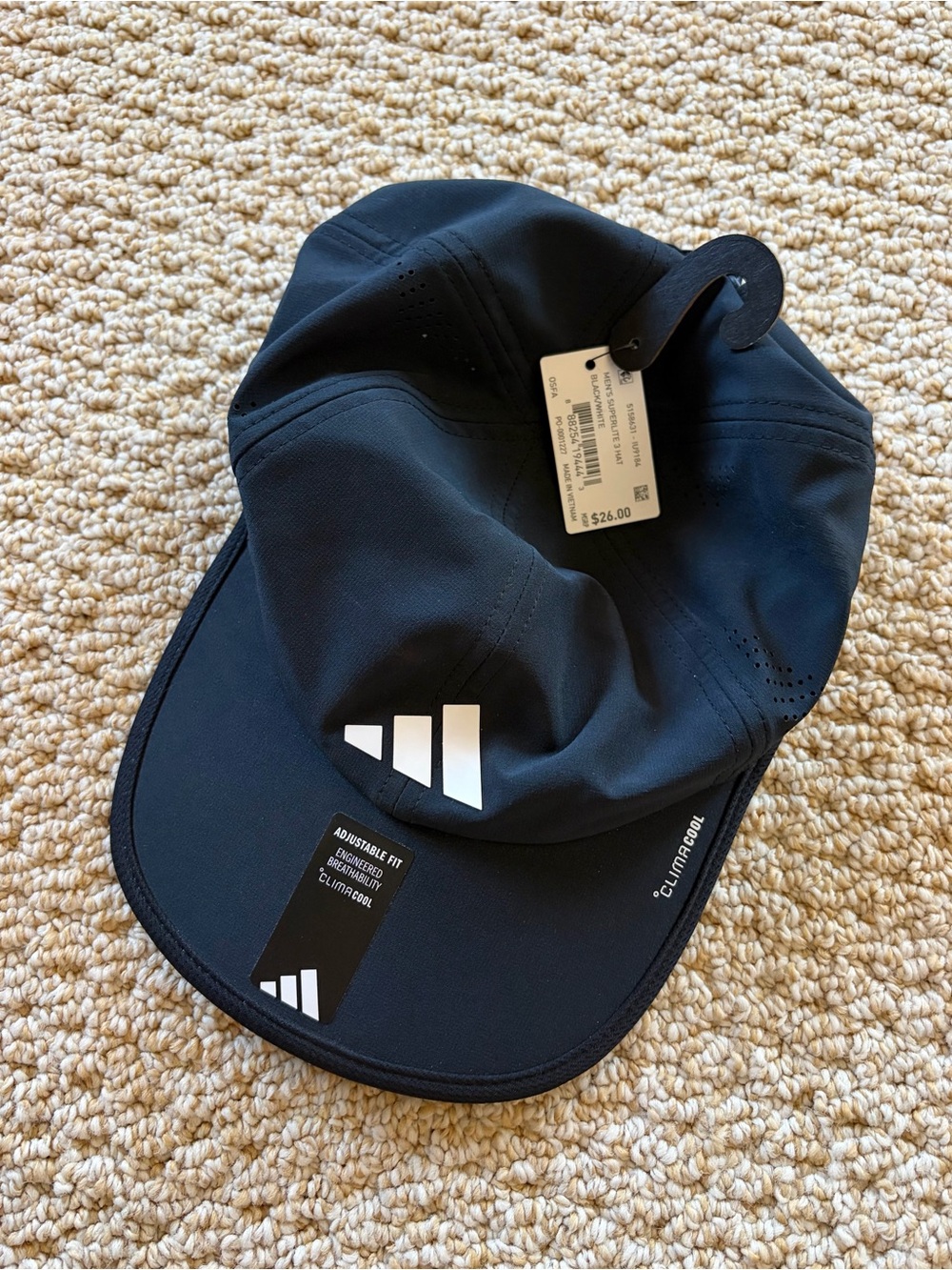 NWT Adidas Men’s Superlite 3 Hat